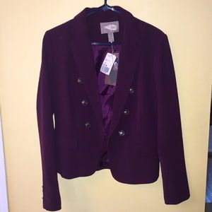 NWT forever 21 blazer size Medium in wine